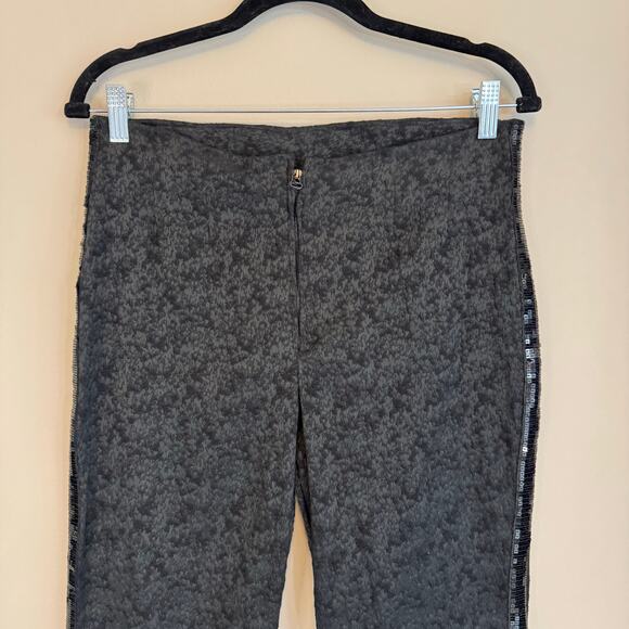 Marios Schwab Dress Pants Womens 10 Black Evening Sequin Party Designer Luxury - Picture 3 of 6